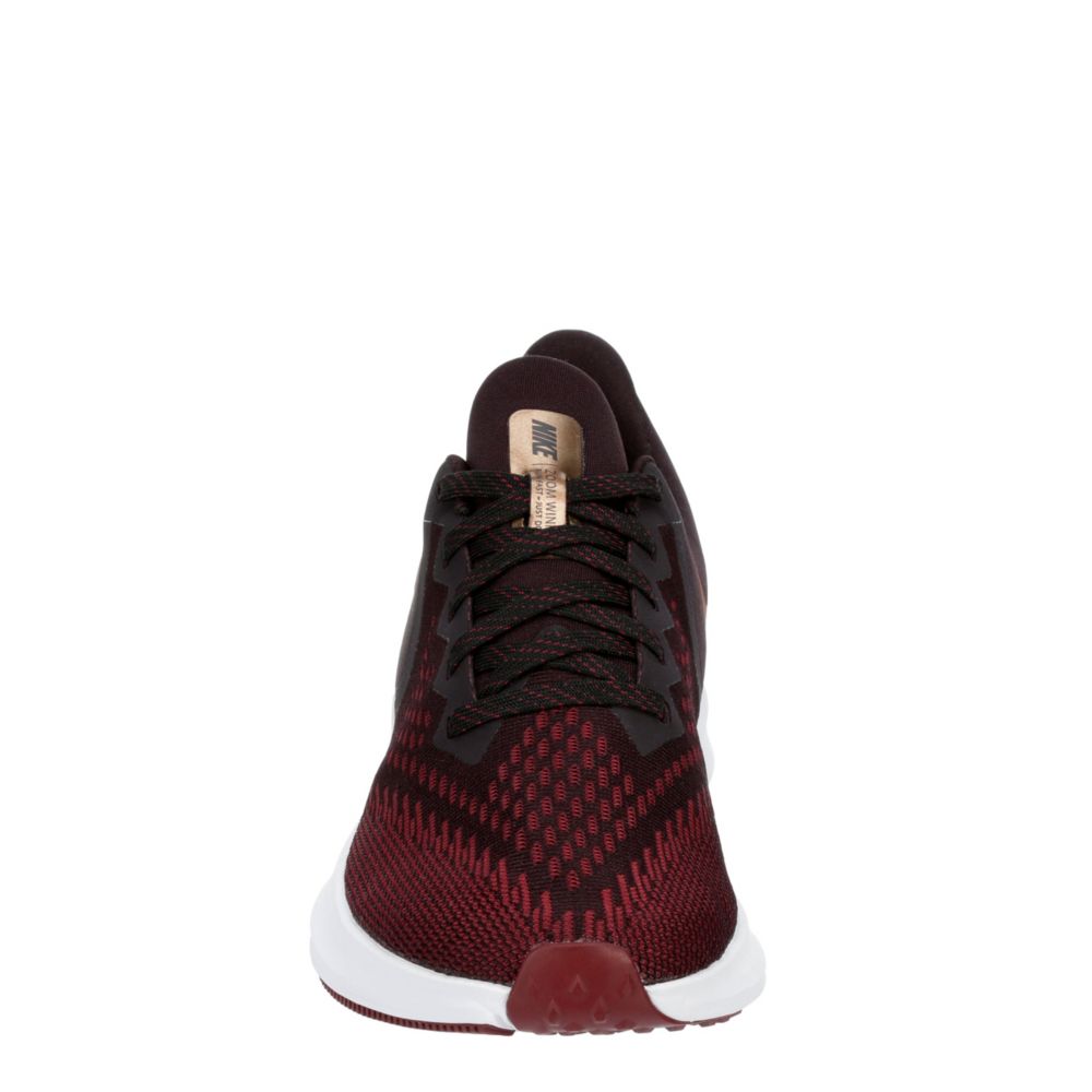 NIKE Womens Winflo 6 Running Shoe - BURGUNDY