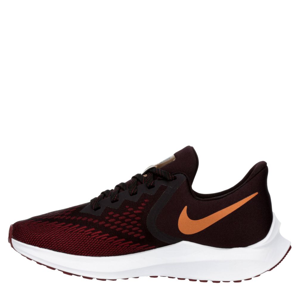 NIKE Womens Winflo 6 Running Shoe - BURGUNDY