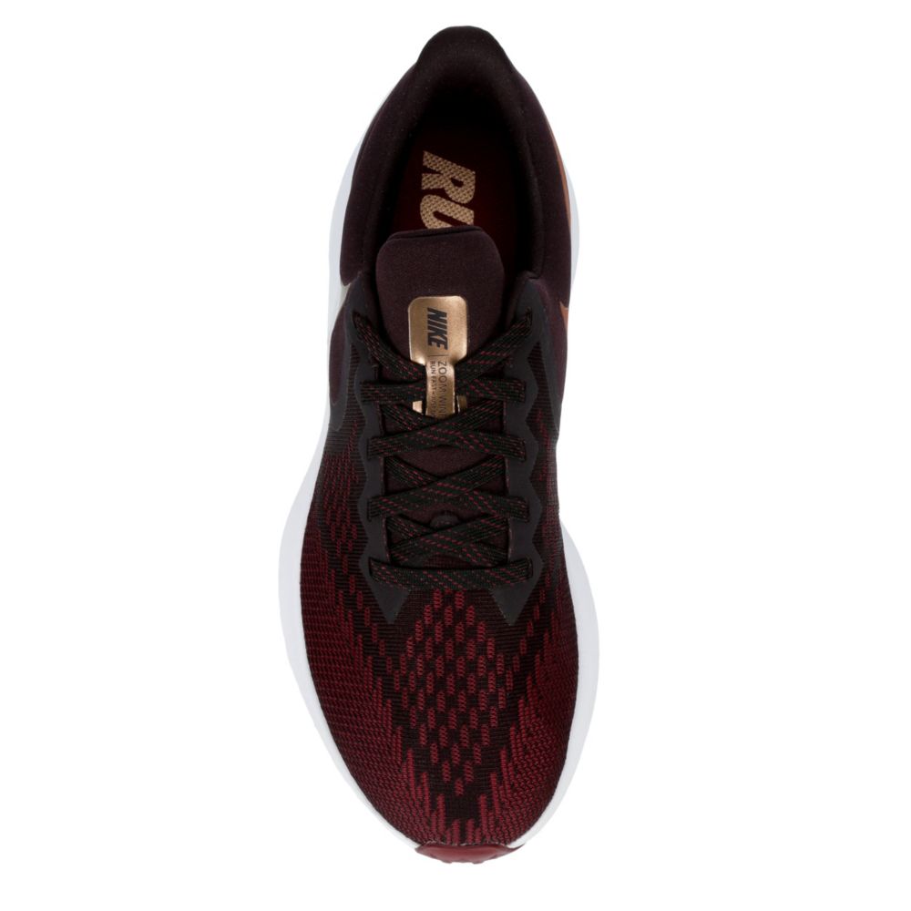 NIKE Womens Winflo 6 Running Shoe - BURGUNDY