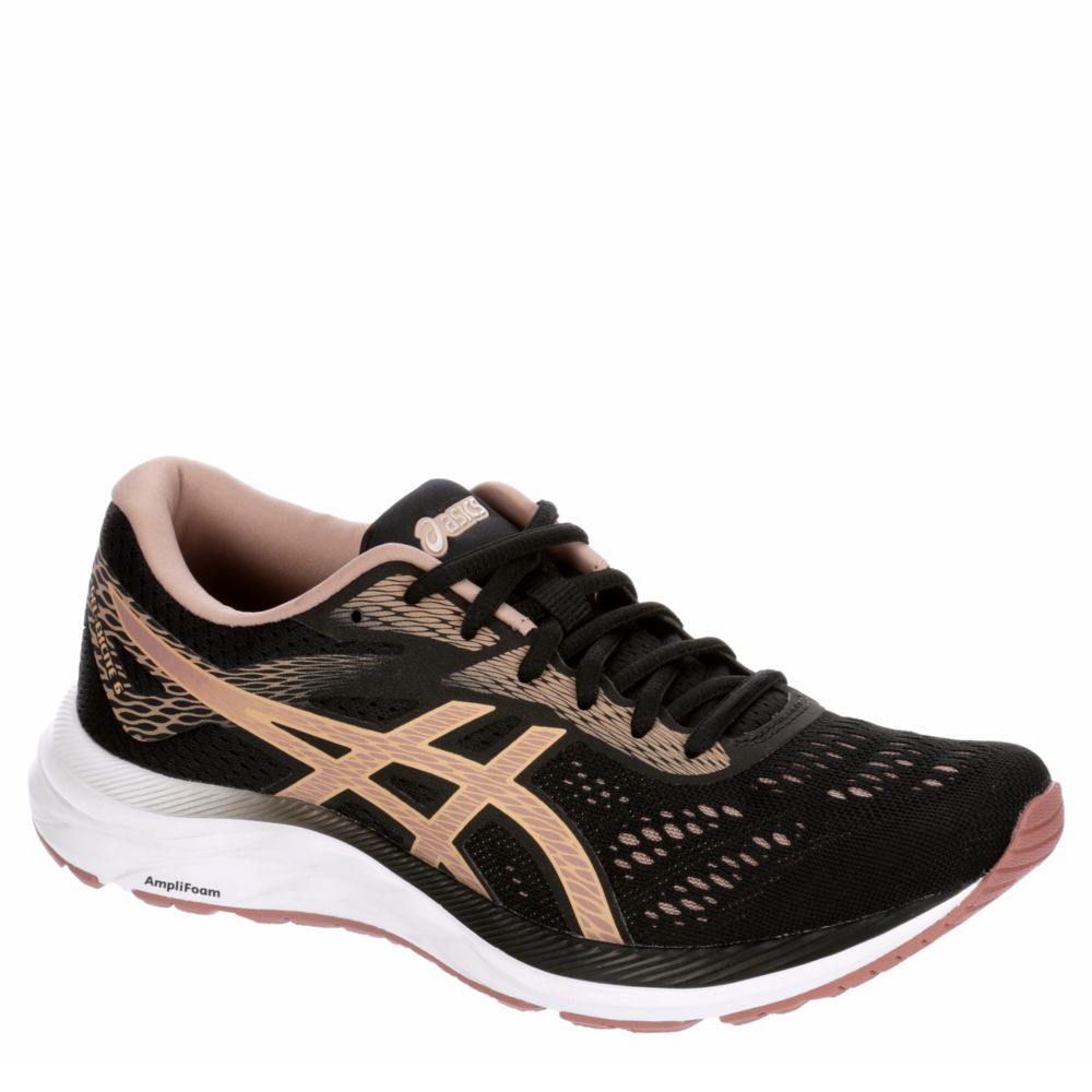 black asics womens