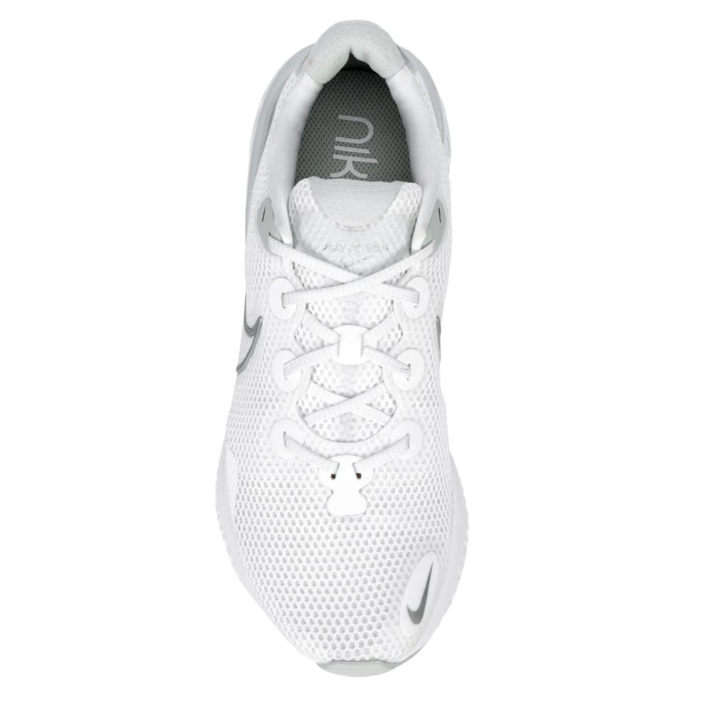 NIKE Womens Renew Run Running Shoe - WHITE