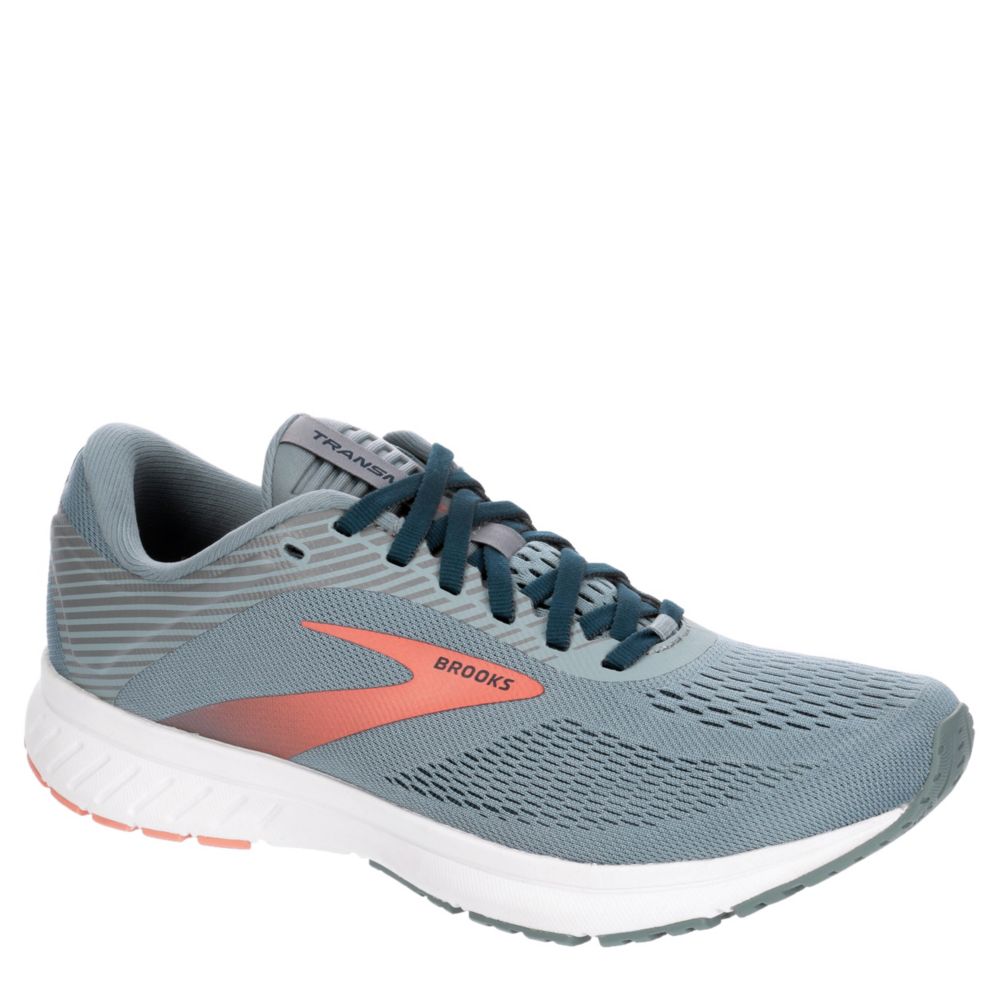 brooks grey running shoes