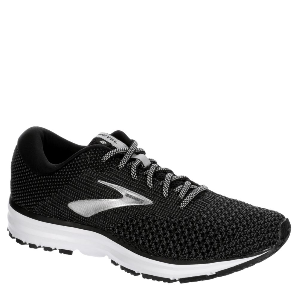 womens black athletic sneakers