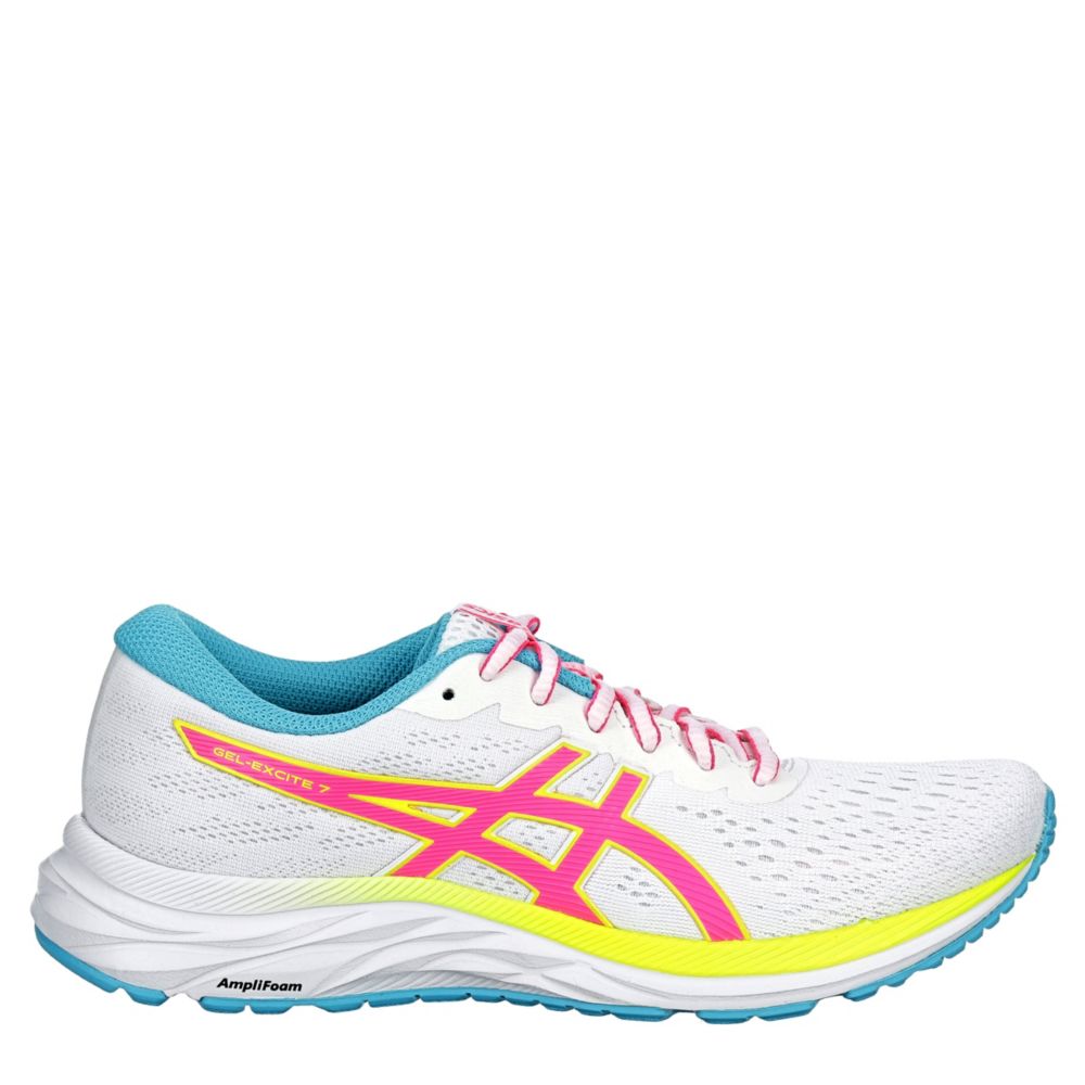 White Asics Womens Gelexcite 7 Running Shoe Athletic Off Broadway