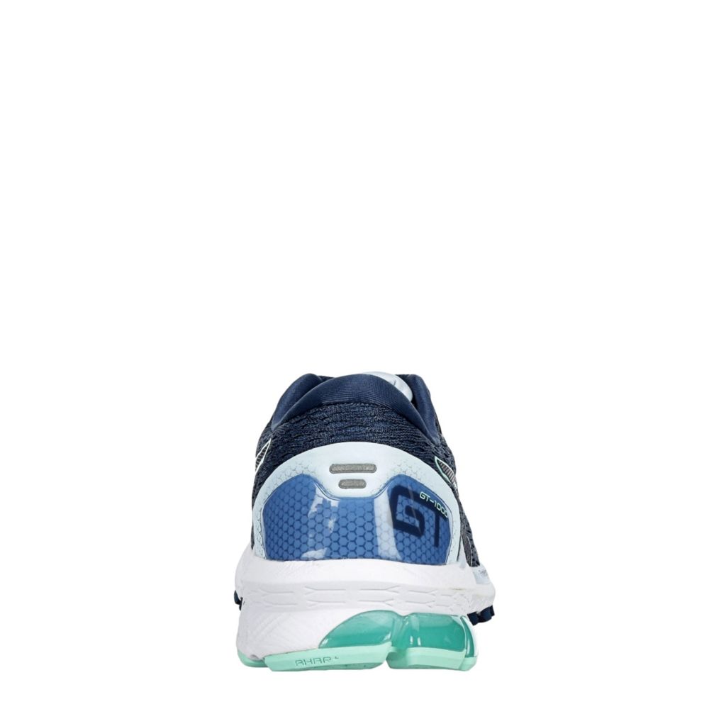 ASICS Womens Gt-1000 9 Running Shoe - NAVY