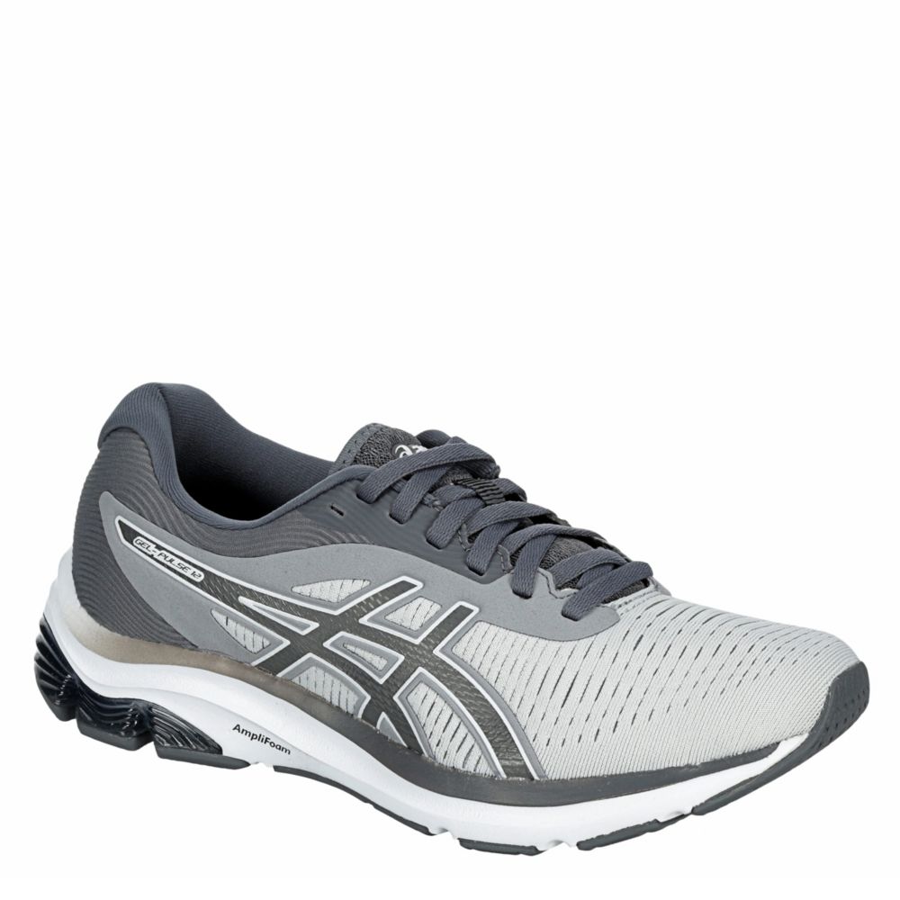 womens grey asics running shoes