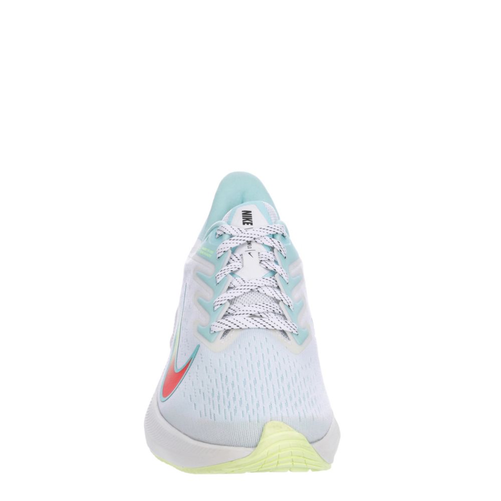 NIKE Womens Zoom Winflo 7 Running Shoe - WHITE