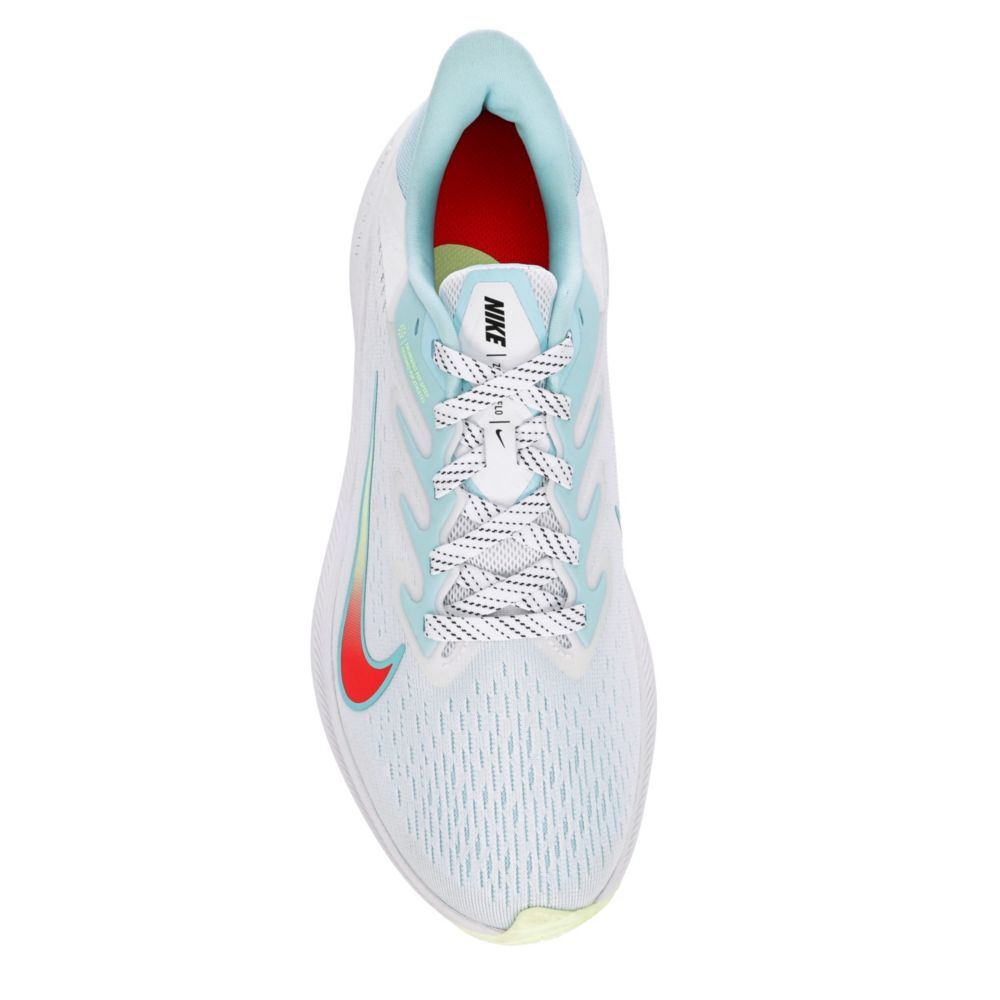 NIKE Womens Zoom Winflo 7 Running Shoe - WHITE