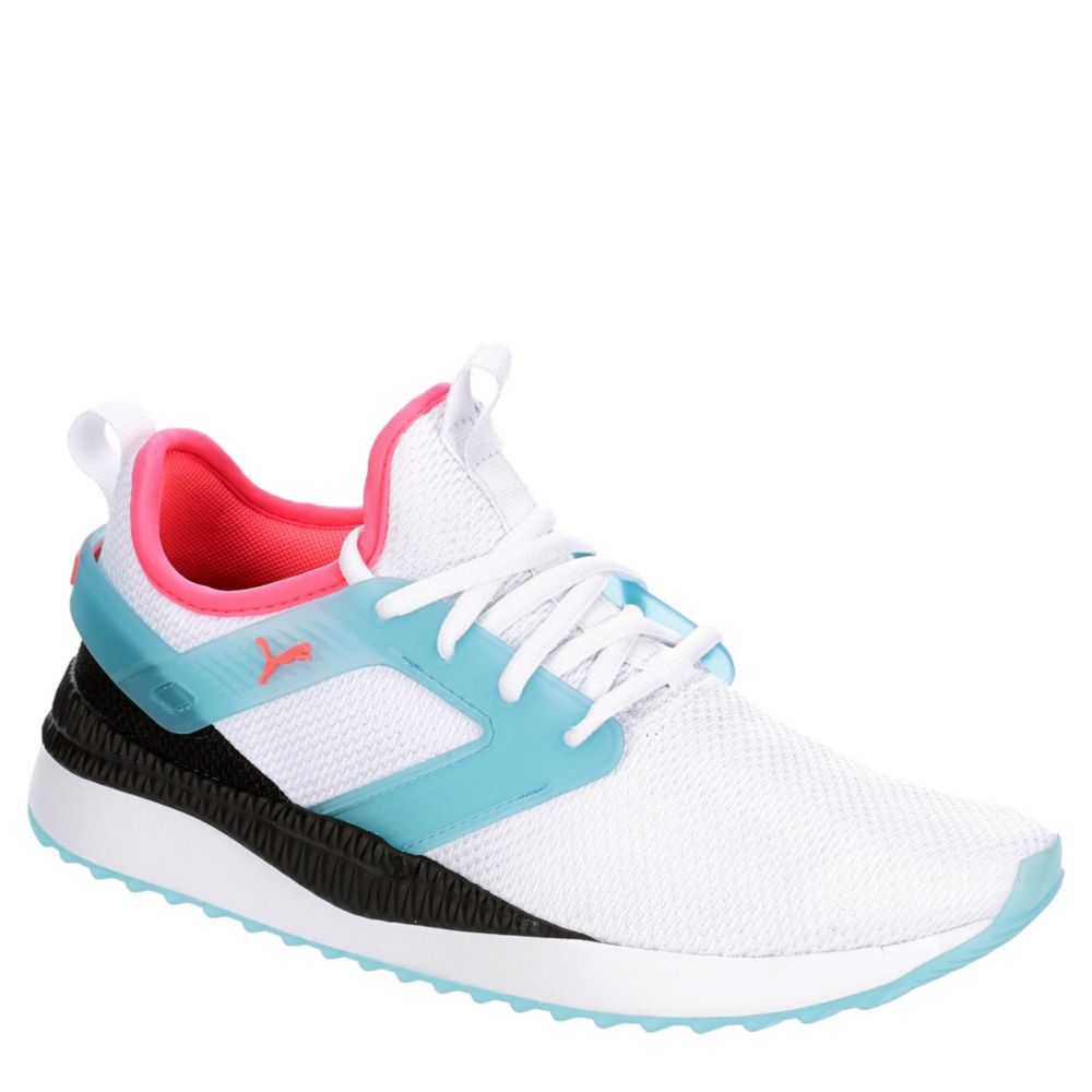 PUMA Womens Pacer Cage Sneaker - WHITE