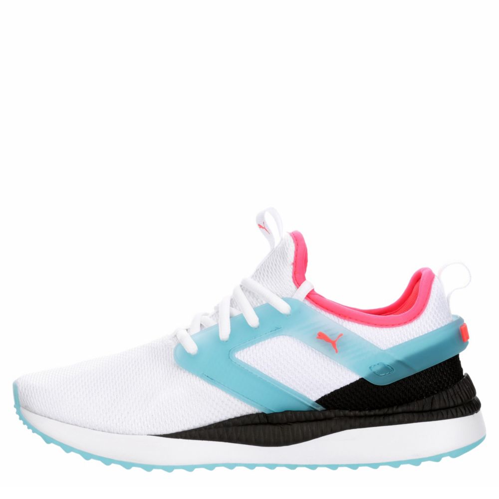 PUMA Womens Pacer Cage Sneaker - WHITE
