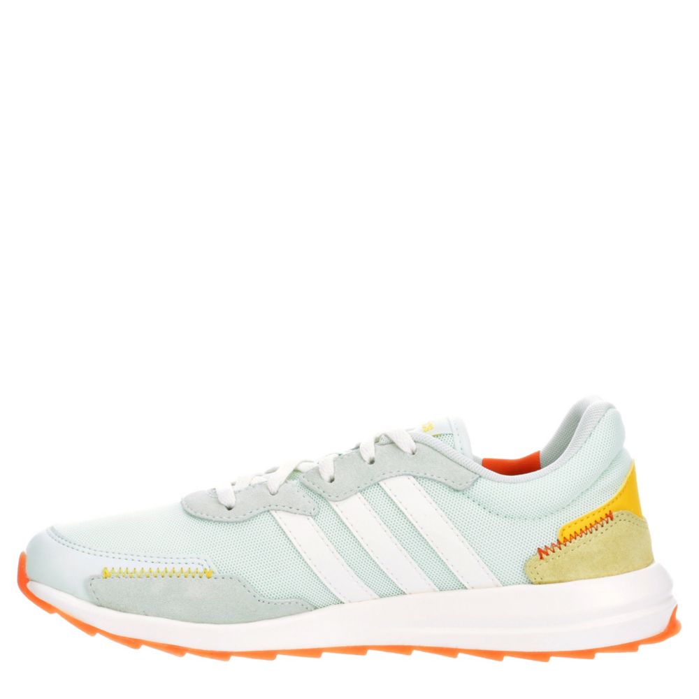 Pale Green Adidas Womens Retrorun X Sneaker | Athletic | Off Broadway Shoes