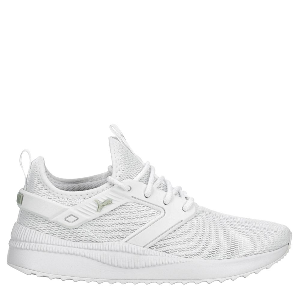 PUMA Womens Pacer Cage Sneaker - WHITE