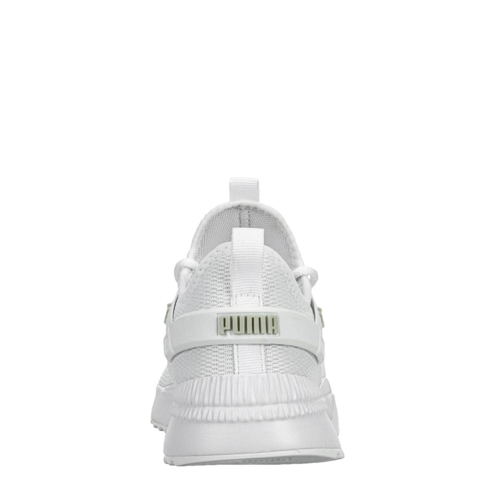 PUMA Womens Pacer Cage Sneaker - WHITE