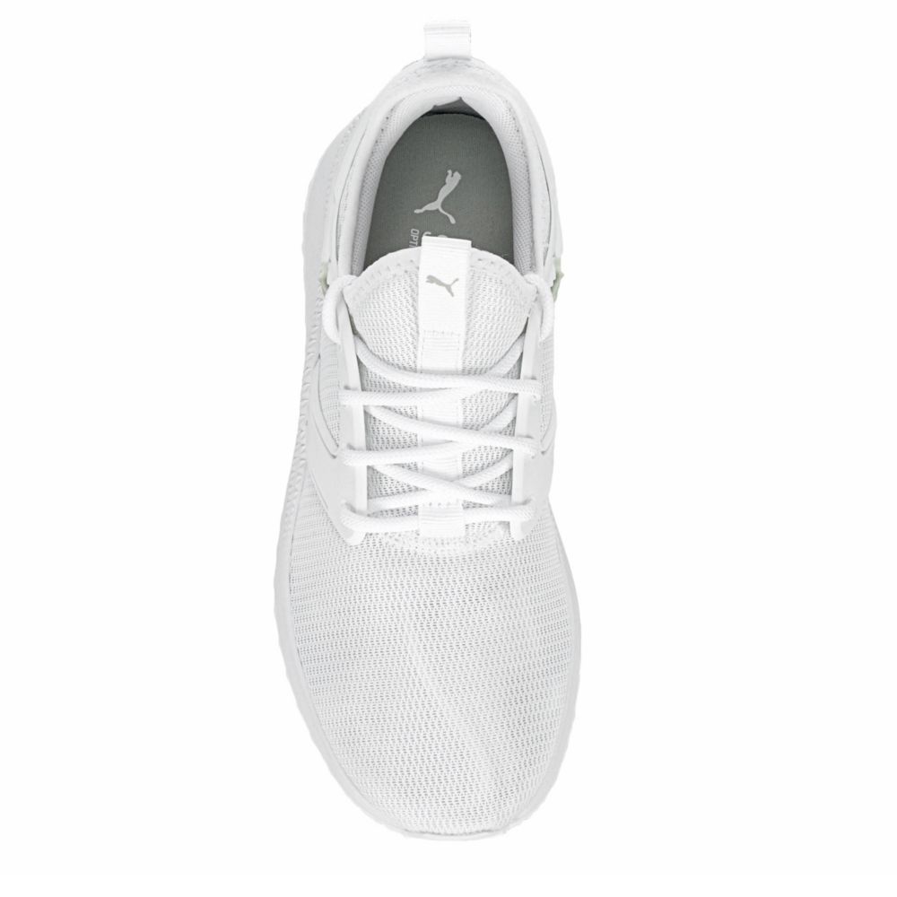 PUMA Womens Pacer Cage Sneaker - WHITE