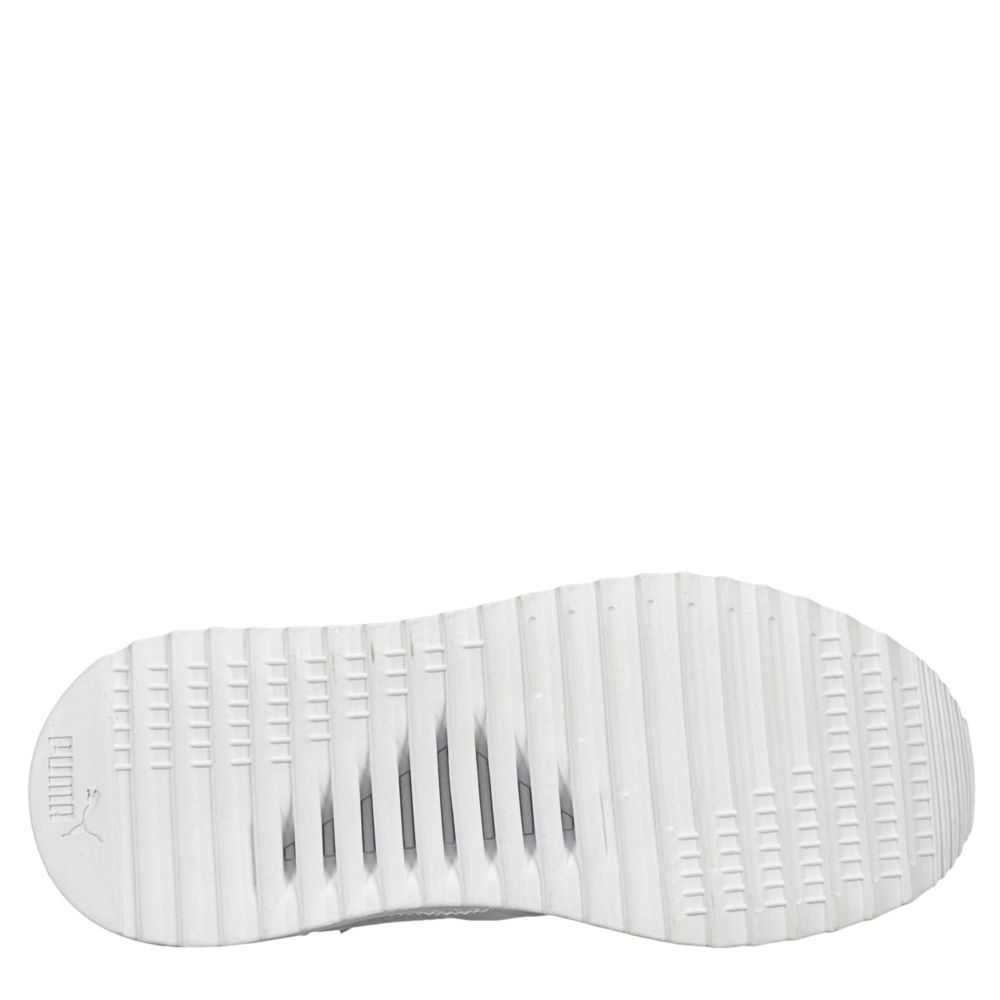 PUMA Womens Pacer Cage Sneaker - WHITE