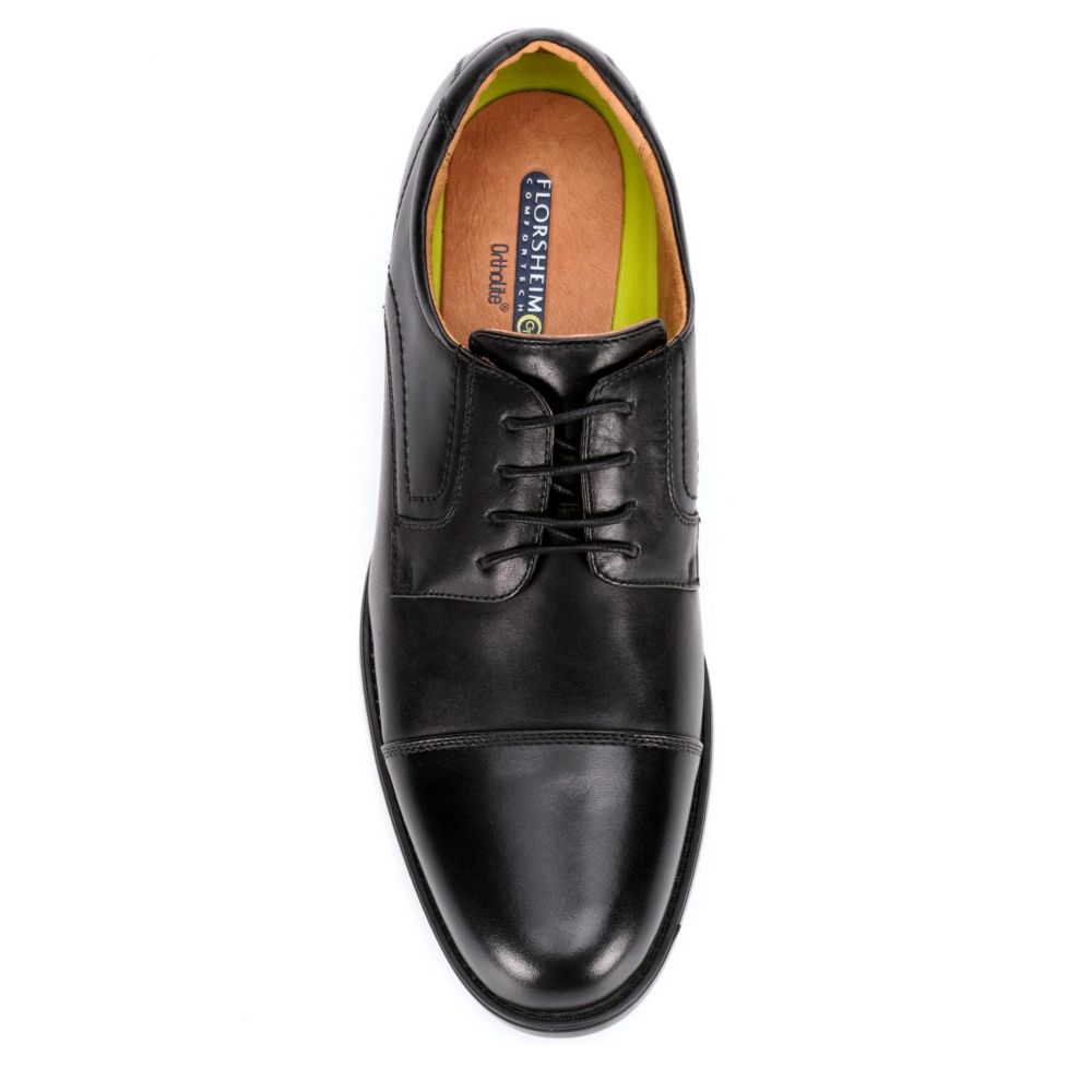 florsheim midtown cap toe oxford black