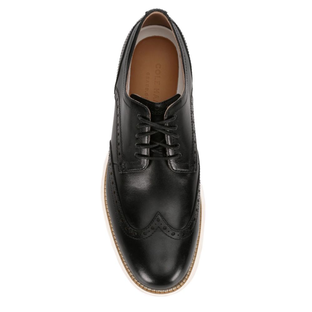 cole haan original grand cognac wingtip oxfords