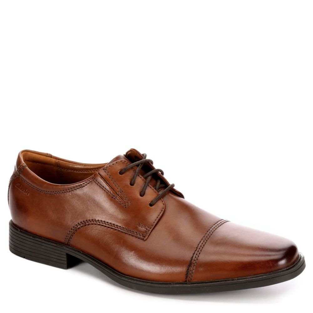clarks tilden men's cap toe dress shoes