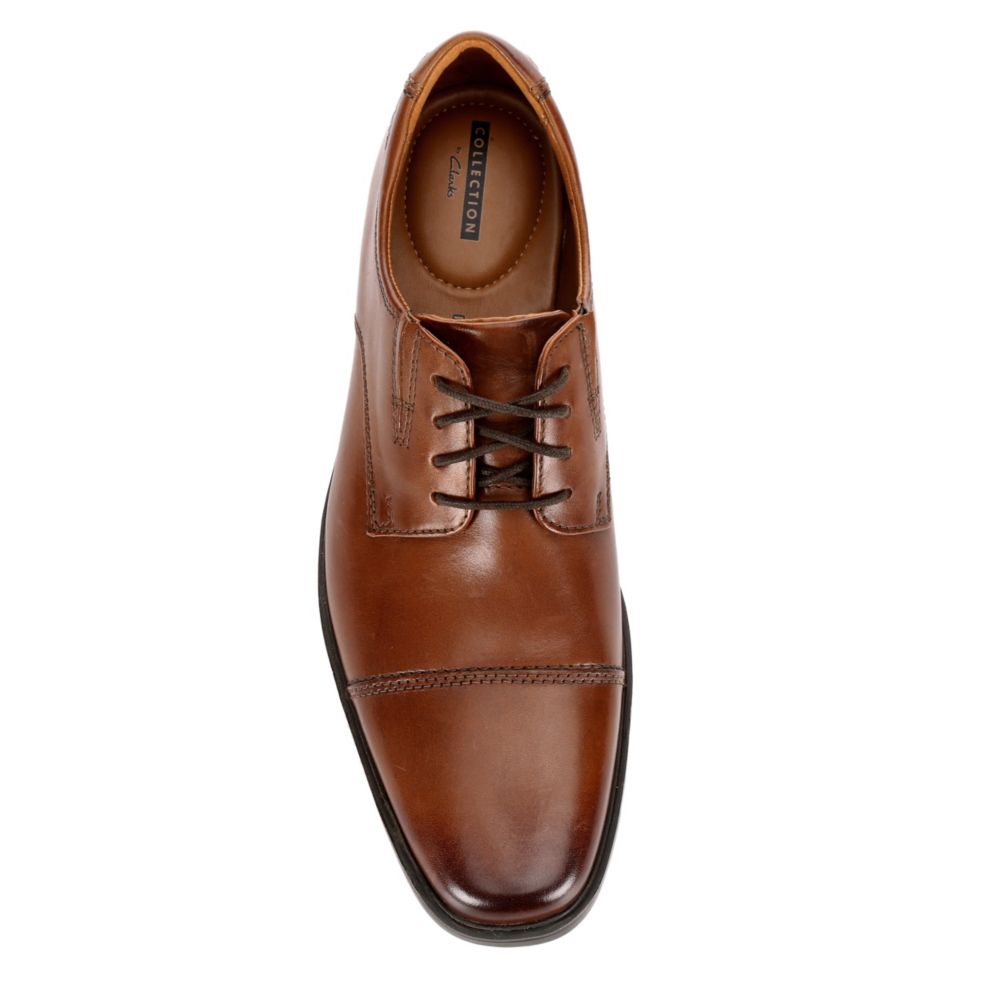 clarks tilden men's cap toe dress shoes