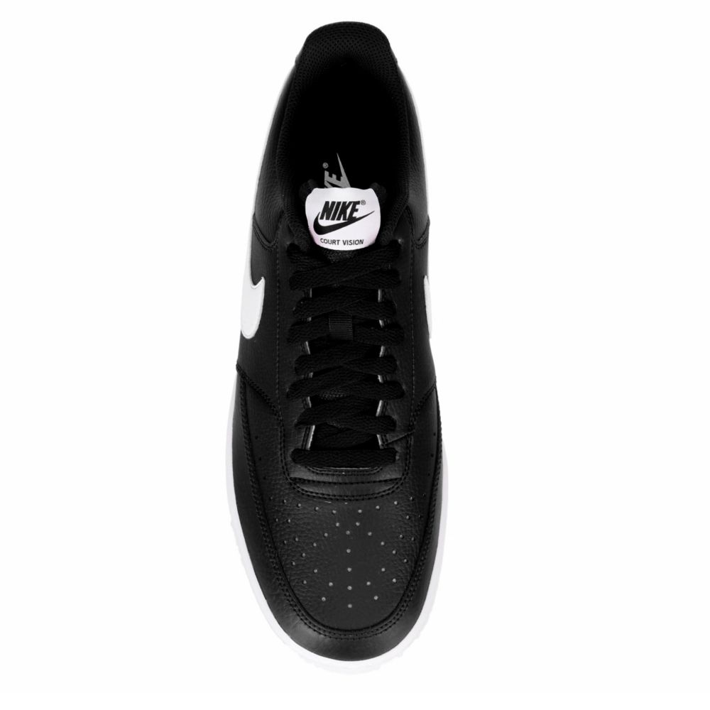 nike court vision low women's sneakers black