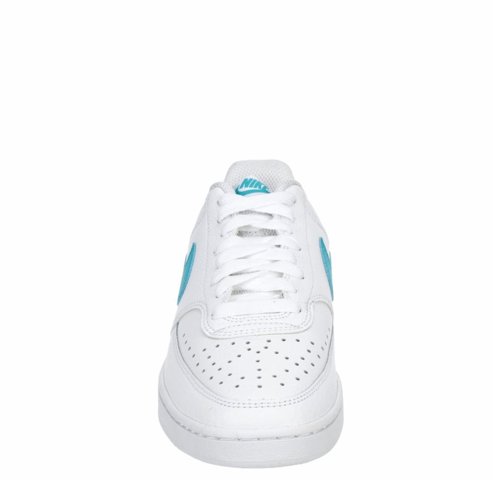 NIKE Womens Court Vision Low Sneaker - WHITE