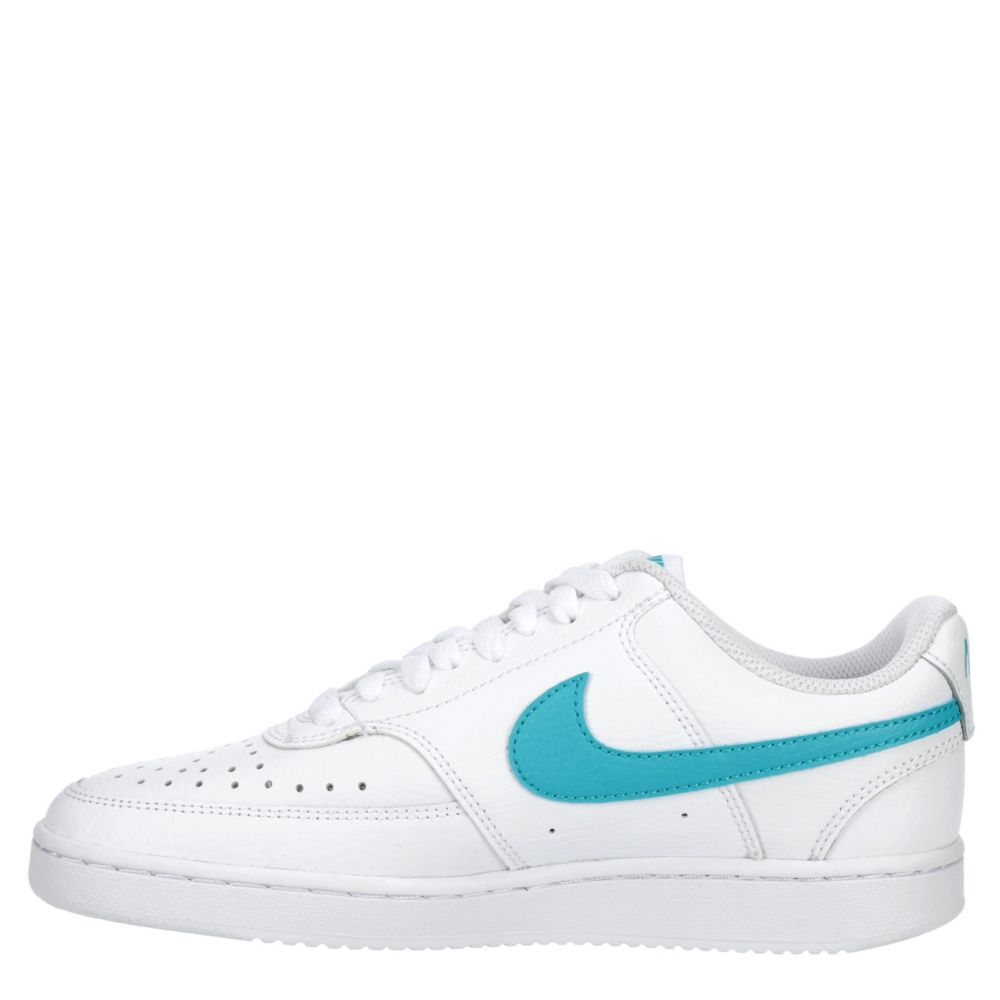 NIKE Womens Court Vision Low Sneaker - WHITE