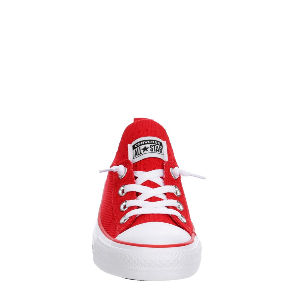 womens red shoreline converse