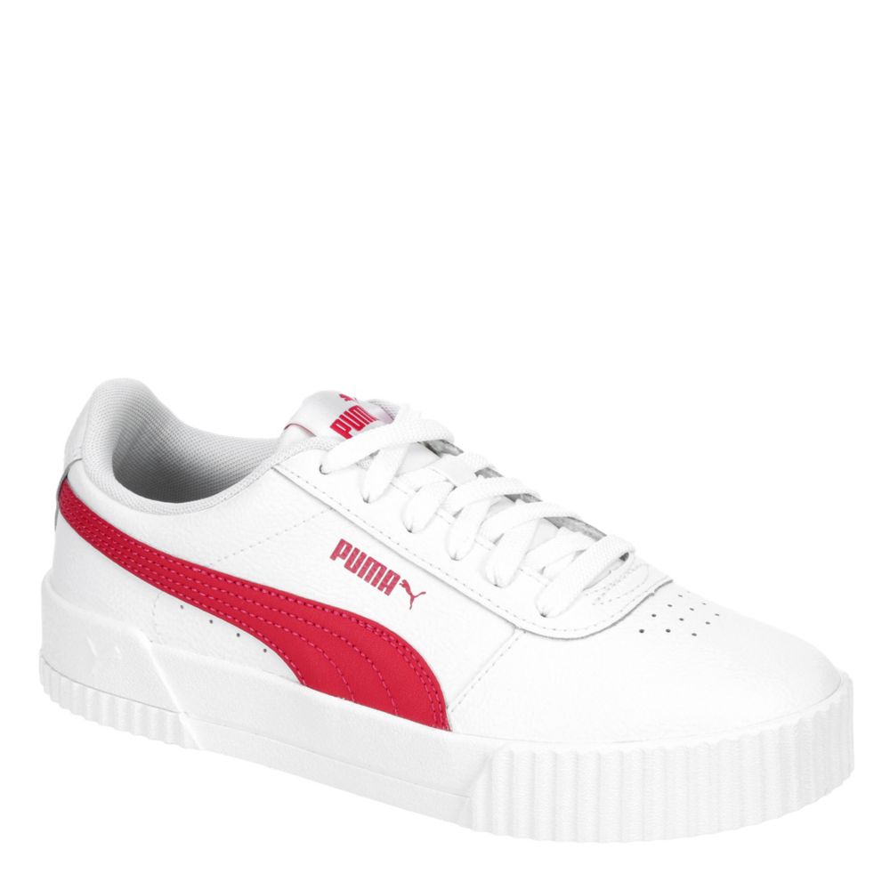 PUMA Womens Carina Sneaker - WHITE