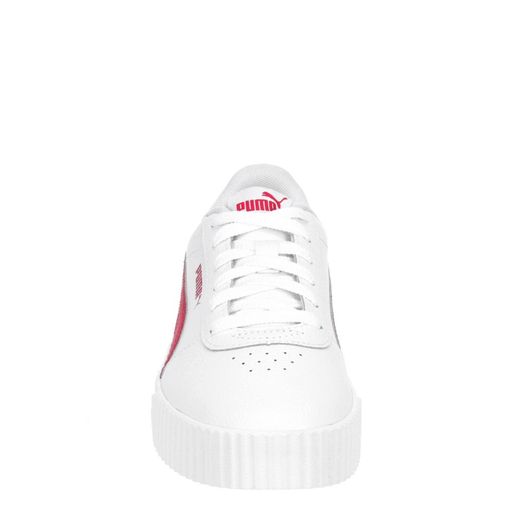 PUMA Womens Carina Sneaker - WHITE
