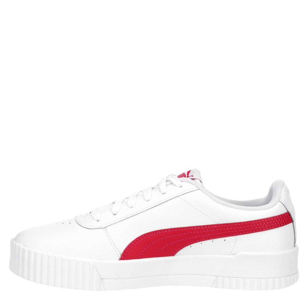 PUMA Womens Carina Sneaker - WHITE