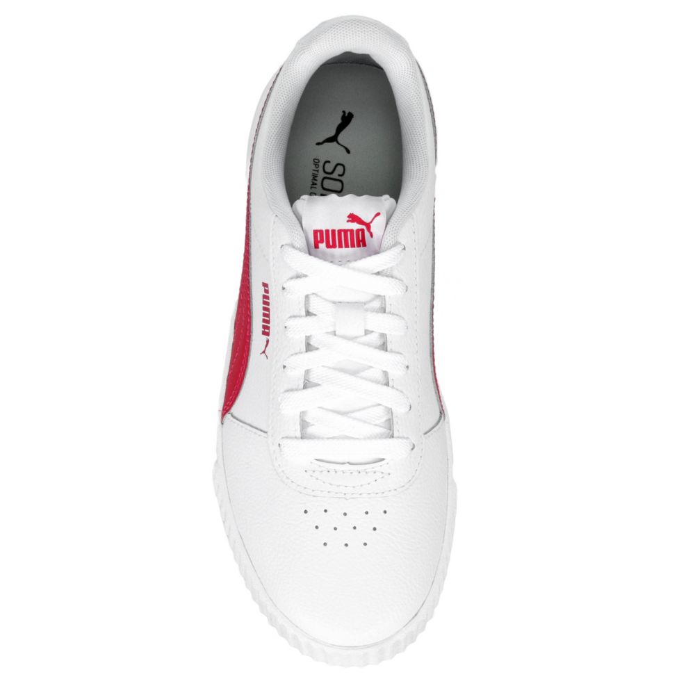 PUMA Womens Carina Sneaker - WHITE