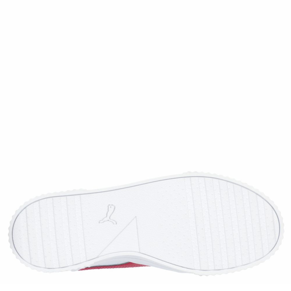 PUMA Womens Carina Sneaker - WHITE