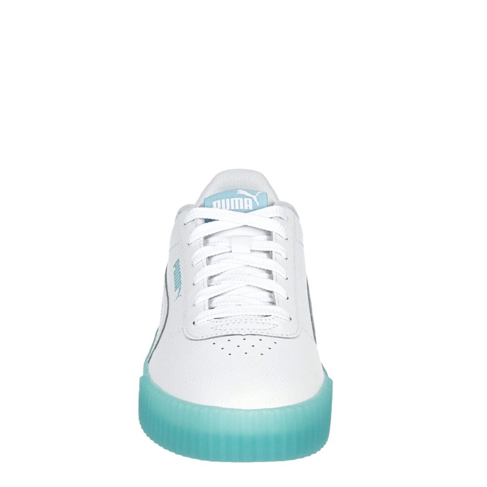 PUMA Womens Carina Sneaker - WHITE