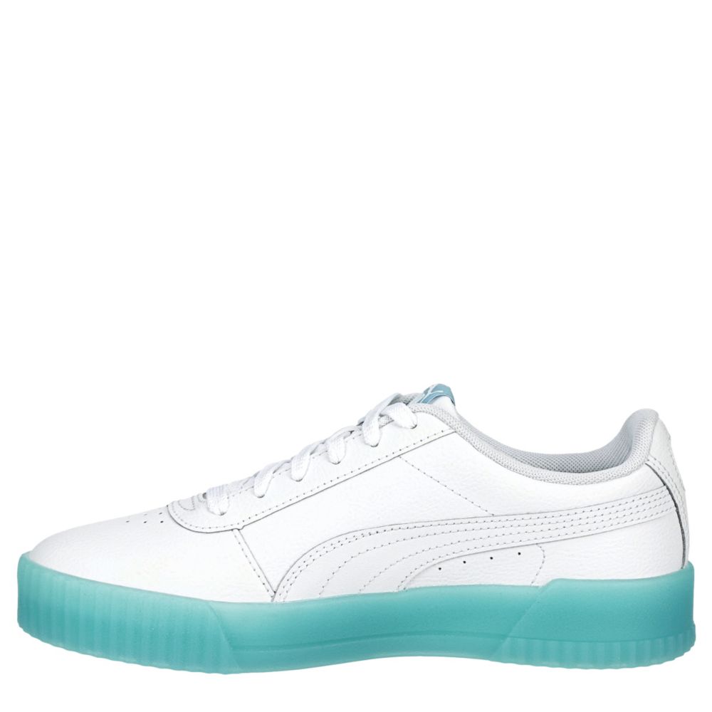 PUMA Womens Carina Sneaker - WHITE
