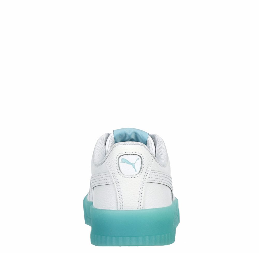 PUMA Womens Carina Sneaker - WHITE