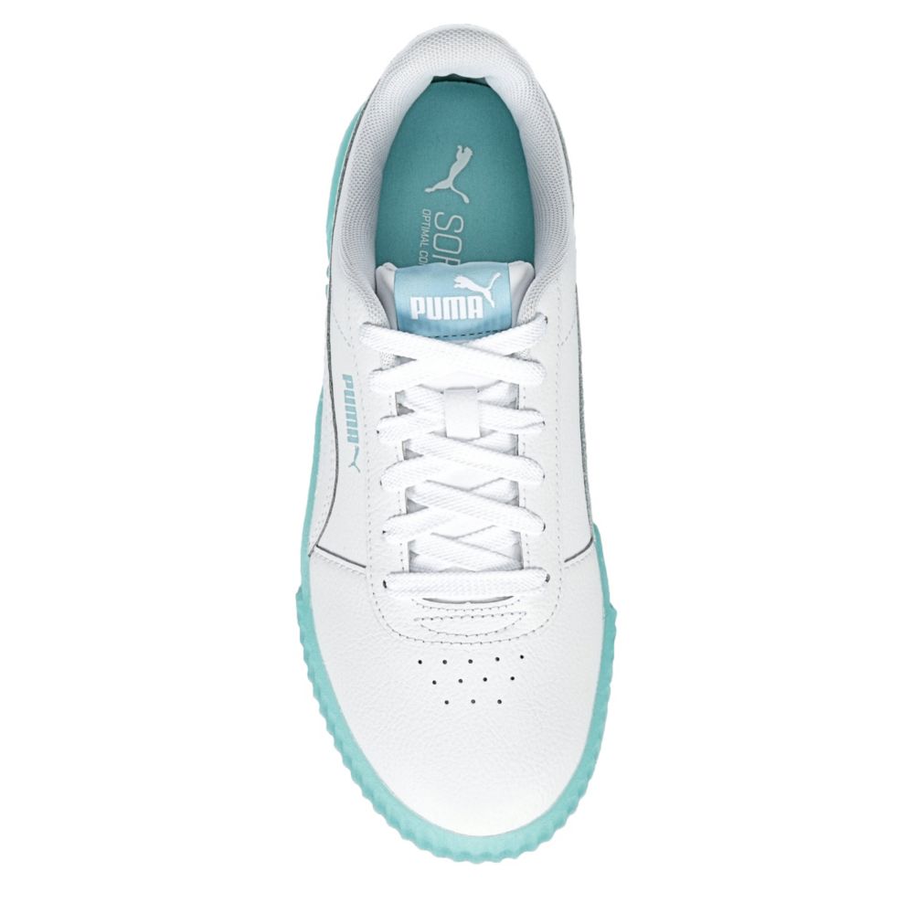 PUMA Womens Carina Sneaker - WHITE