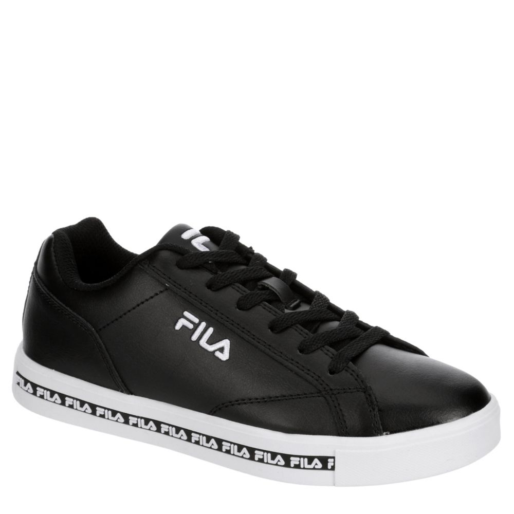 fila black shoes for women