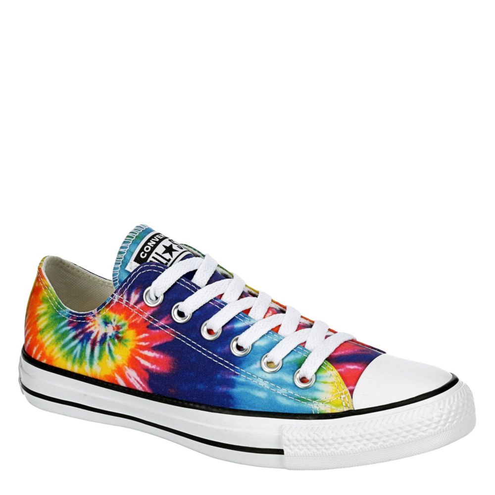 tie dye athletic shoes