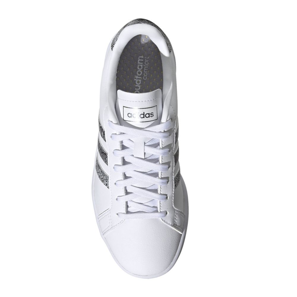 ADIDAS Womens Grand Court Sneaker - WHITE