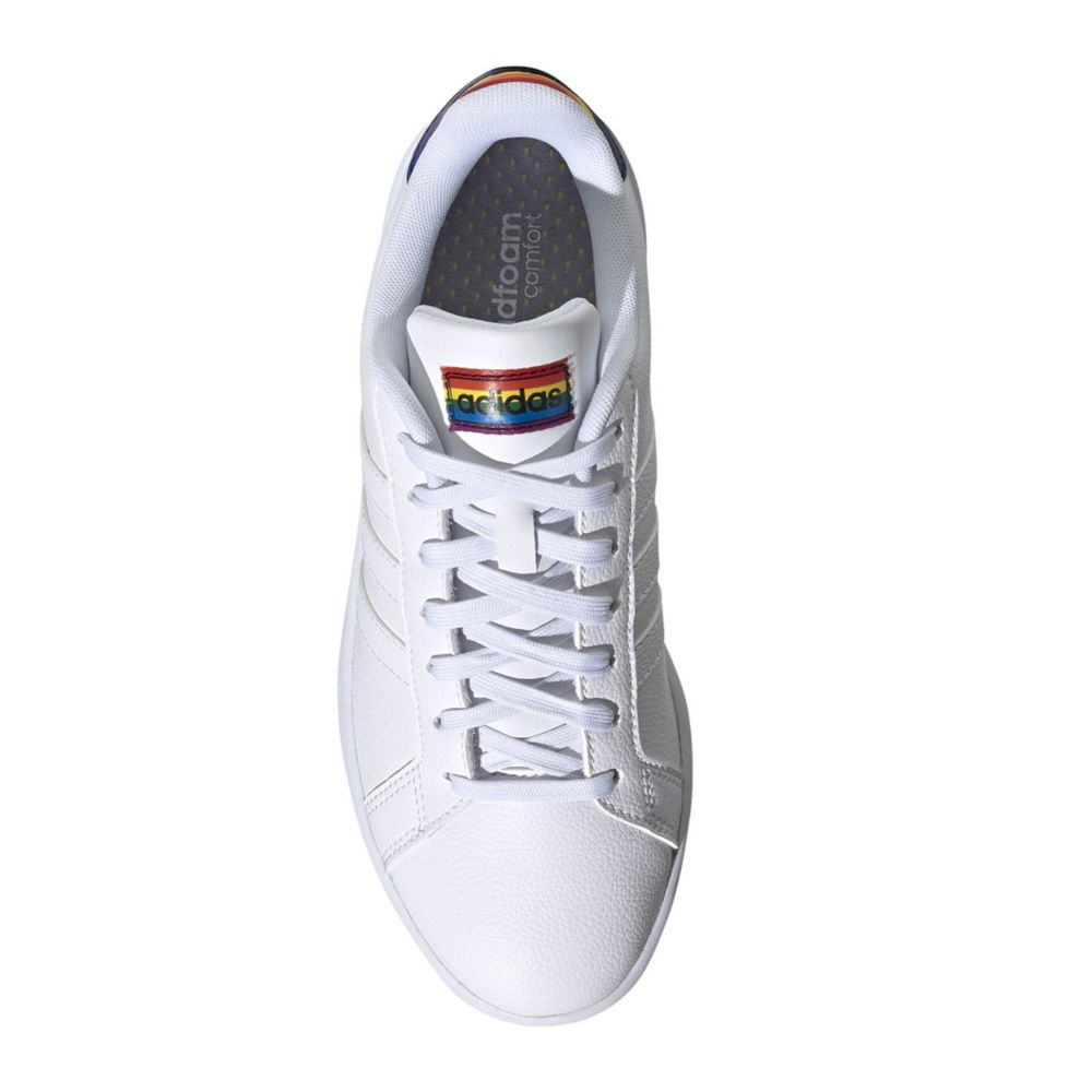 ADIDAS Womens Grand Court Sneaker - WHITE