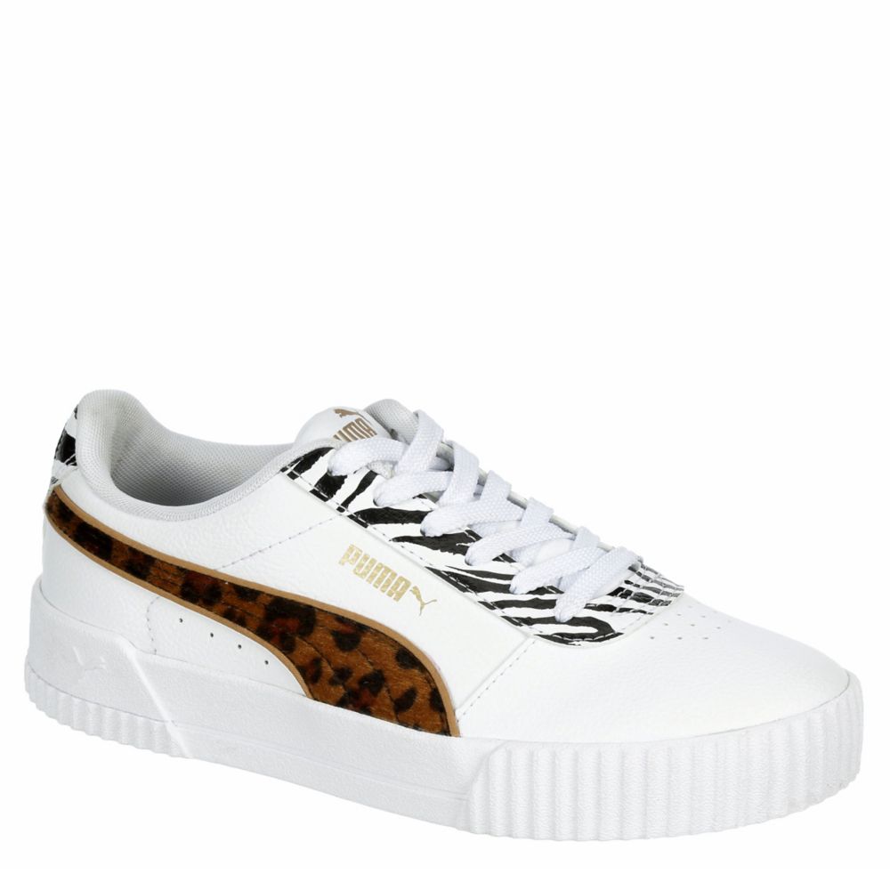 puma womens carina white