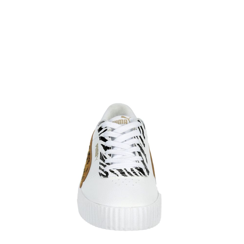 PUMA Womens Carina Sneaker - WHITE