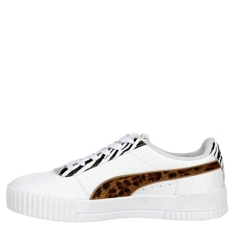 PUMA Womens Carina Sneaker - WHITE