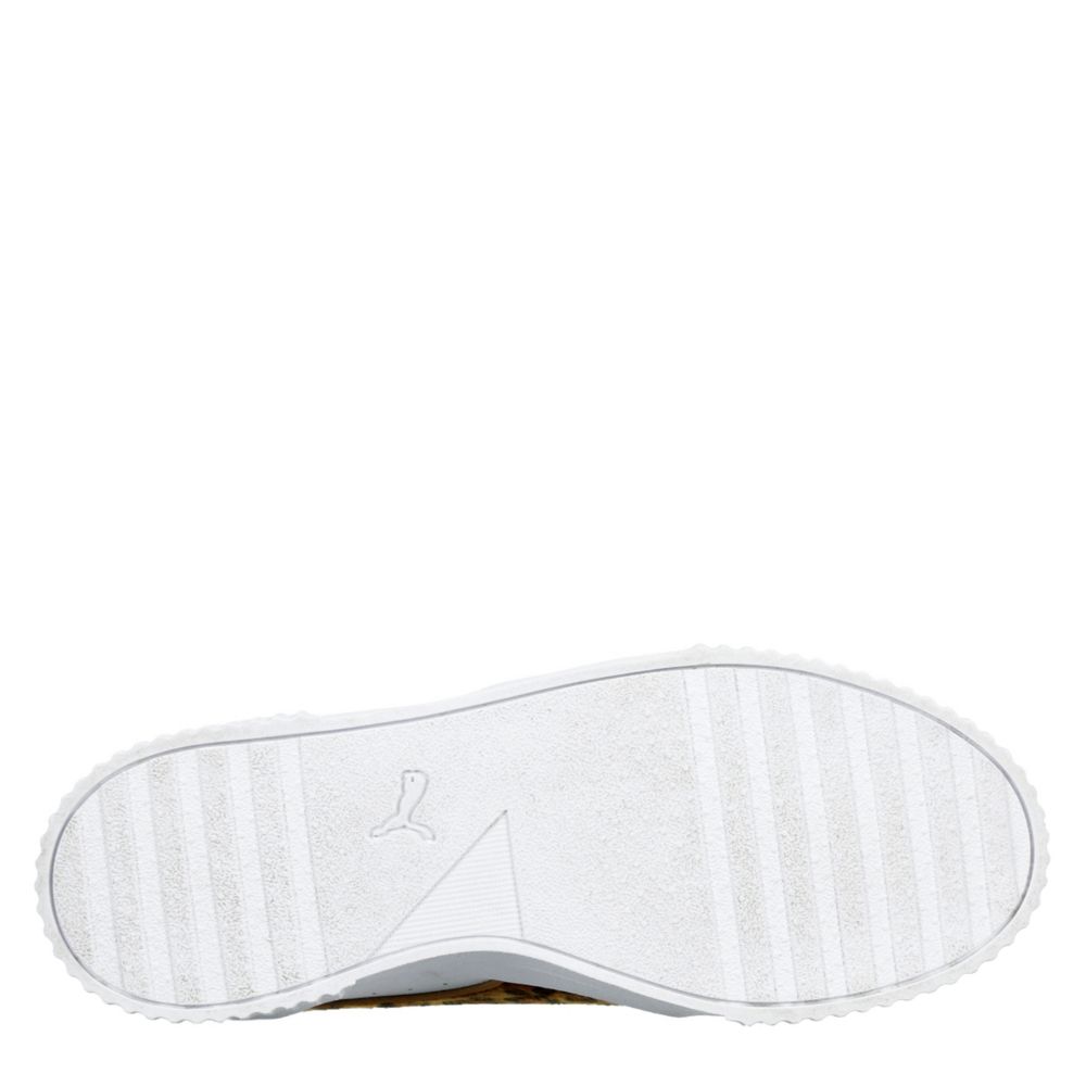 PUMA Womens Carina Sneaker - WHITE