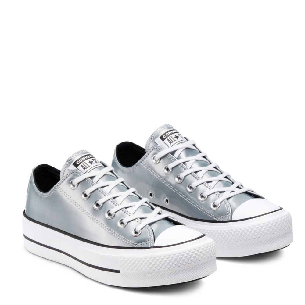 affidamento silver converse shoes 