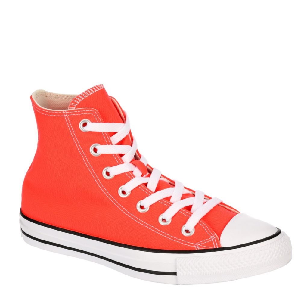 womens orange chuck taylors