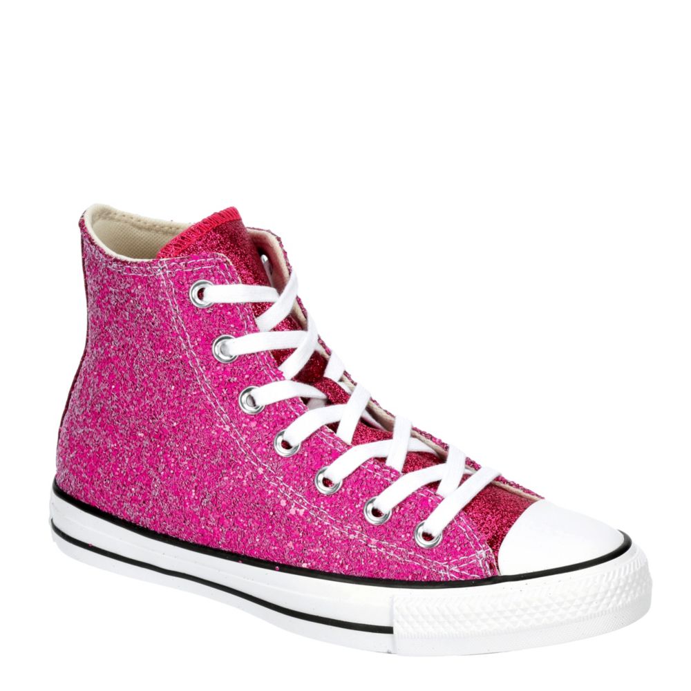 pink high top sneakers