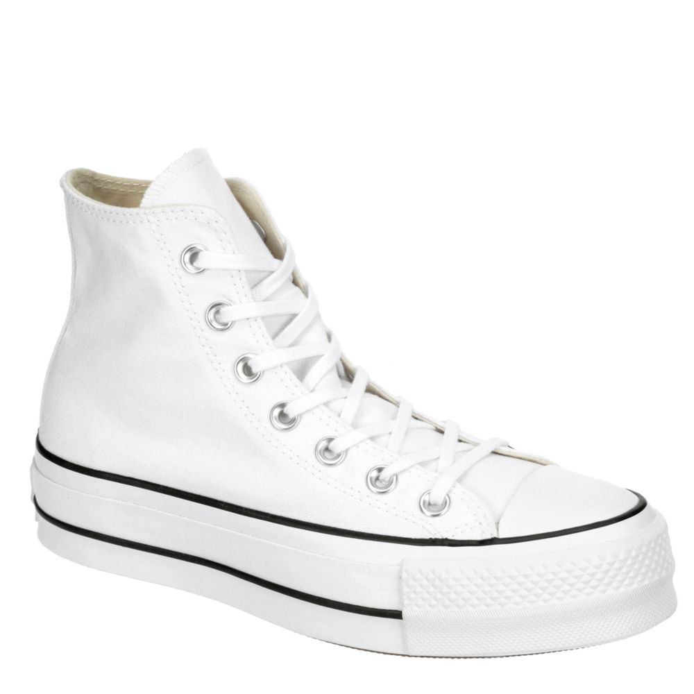 chuck taylor all star lift high top white