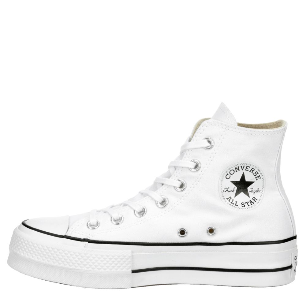 CONVERSE Womens Chuck Taylor All Star High Top Lift Sneaker - WHITE