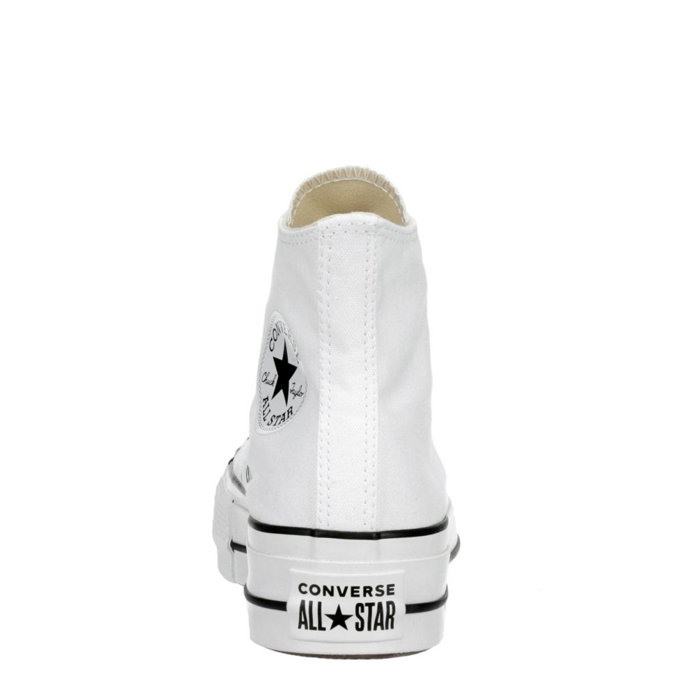 CONVERSE Womens Chuck Taylor All Star High Top Lift Sneaker - WHITE